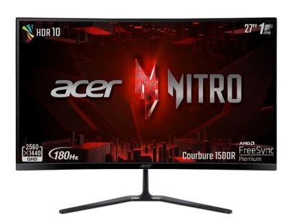 ACER NITRO ED270U 27″ 180HZ QHD 2K CURVED VA HDR10 FREESYNC