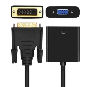 ADAPTATEUR DVI MALE TO VGA FEMELLE