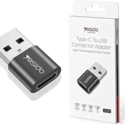 ADAPTATEUR TYP C TO USB YESIDO GS 09.