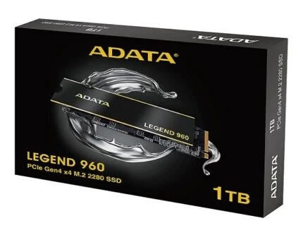 ADATA LEGEND 960 SSD M.2 2280 PCIe GEN4 1TB  ALEG-960-1TCS 7400Mbps