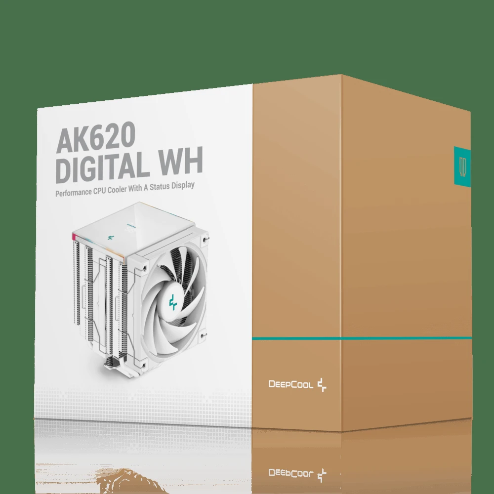 AIRCOOLING DEEPCOOL AK620 DIGITAL WHITE – Image 8