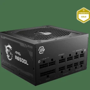 ALIMENTATION MSI MAG A650GL PCIE5 GOLD FULL MODULAIRE