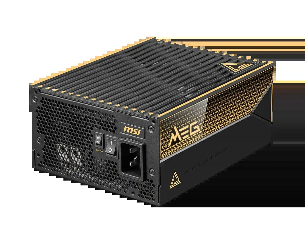 ALIMENTATION MSI MEG Ai1600T PCIE5 1600W TITANIUM FULL MODULAIRE – Image 3