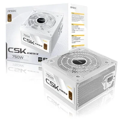 Alimentation ANTEC – CSK750W DC Blanc