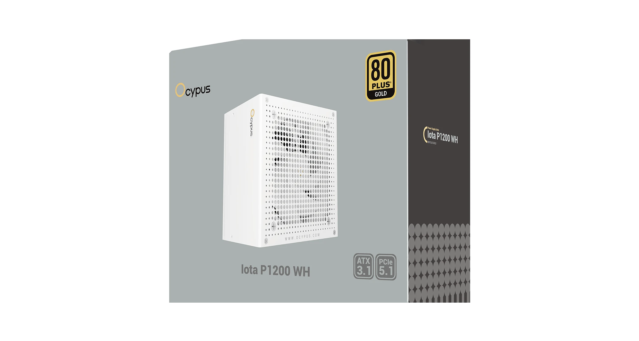 Alimentation OCYPUS – iota P1200 Blanc