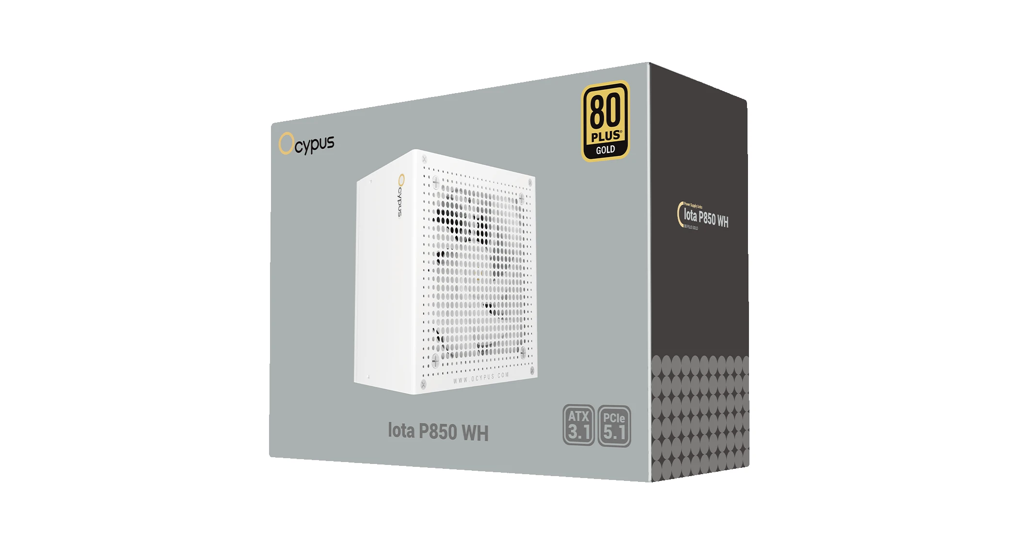 Alimentation OCYPUS – iota P850 Blanc