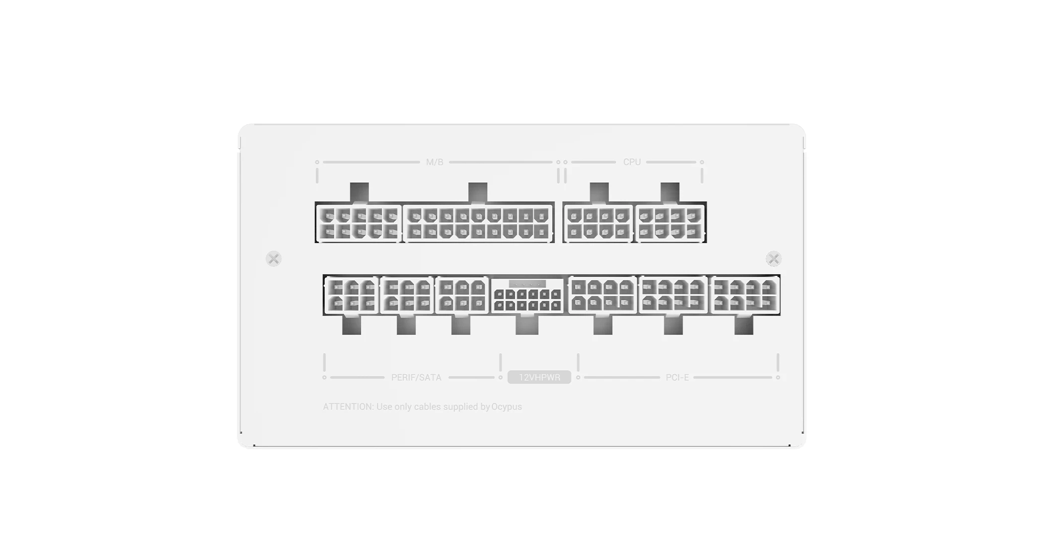 Alimentation OCYPUS – iota P850 Blanc – Image 3