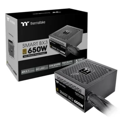 Alimentation THERMALTAKE – Smart BX3 650W 80 Plus Bronze