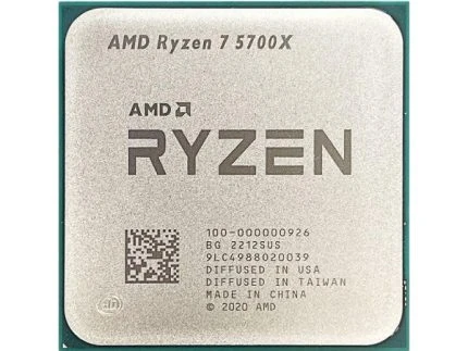 AMD AM4 RYZEN 7 5700X 8 COEURS 16 THREADS 3.4 GHZ/4.6 GHZ 36MO CACHE 65W TRAY
