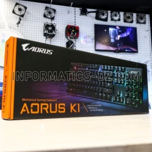 AORUS K1 Mechanical Keyboard: Cherry MX Red, RGB Fusion 2.0