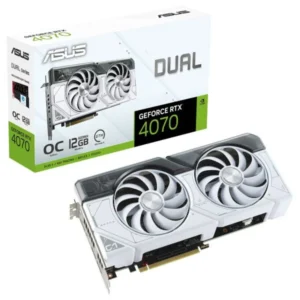 ASUS RTX4070 DUAL 12GB WHITE
