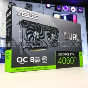 ASUS Dual GeForce RTX™ 4060 Ti EVO OC Edition 8GB