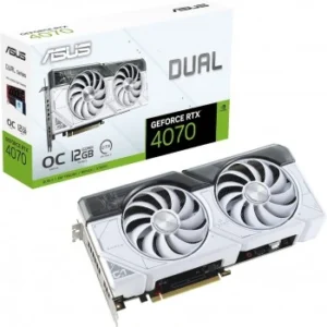 ASUS DUAL NVIDIA RTX4070 SUPER 12G WHITEEDITION
