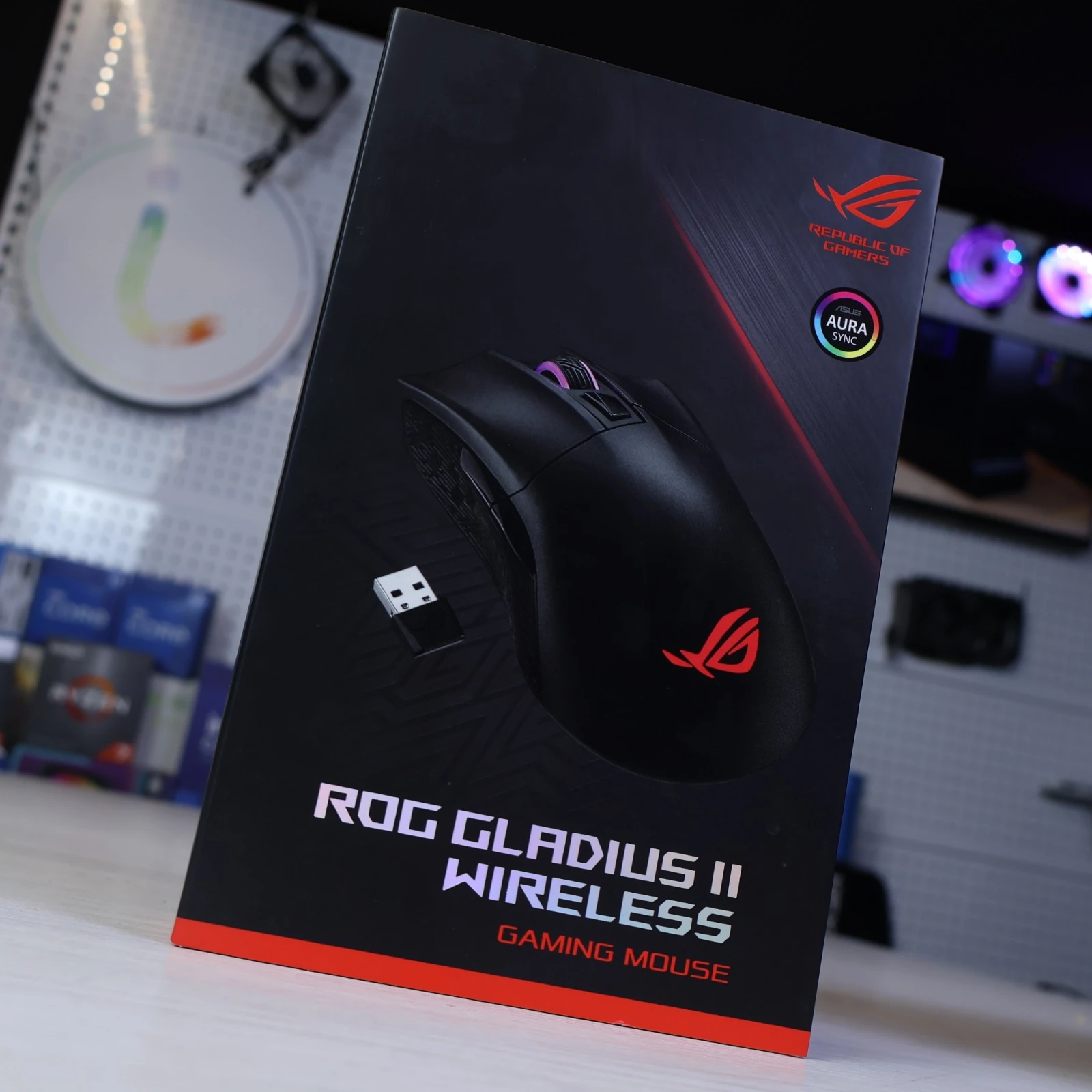 ASUS ROG Gladius II WIRELESS GAMING MOUSE