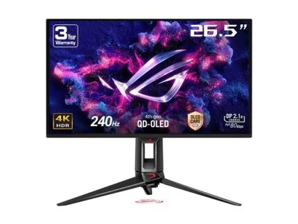 ASUS ROG SWIFT PG27UCDM 27″ 240HZ UHD 4K OLED 0.03MS HDR400 HDMI/DP/TYPE-C