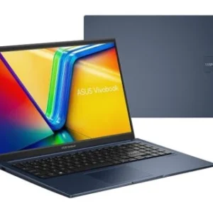 ASUS VIVOBOOK X1504V | i5-1334U | 8GB RAM | 512GB M.2 | 15.6″ FHD | QUIET BLUE (KB FR)