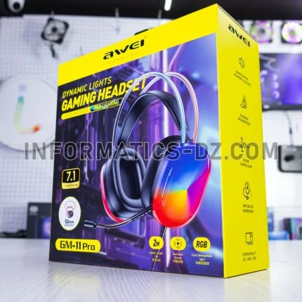 Awei GM-11 Pro Wired LED 7.1 Gaming Headset