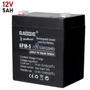 BATTERIE ONDULEUR RAGGIE 12V5AH