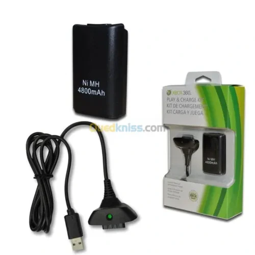 BATTERIE XBOX 360 4800 MAH