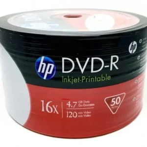 Boîte DVD HP Original 4.7Go – DVD vierge pour gravure et stockage
