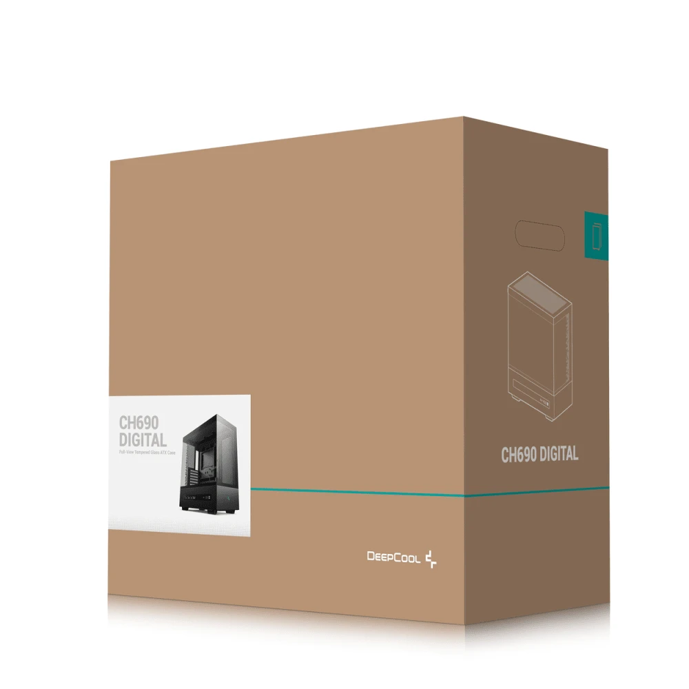 BOITIER DEEPCOOL CH690 DIGITAL BLACK – Image 8