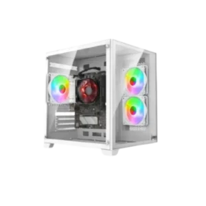 Boitier GearMaster GM29 WHITE 3FAN