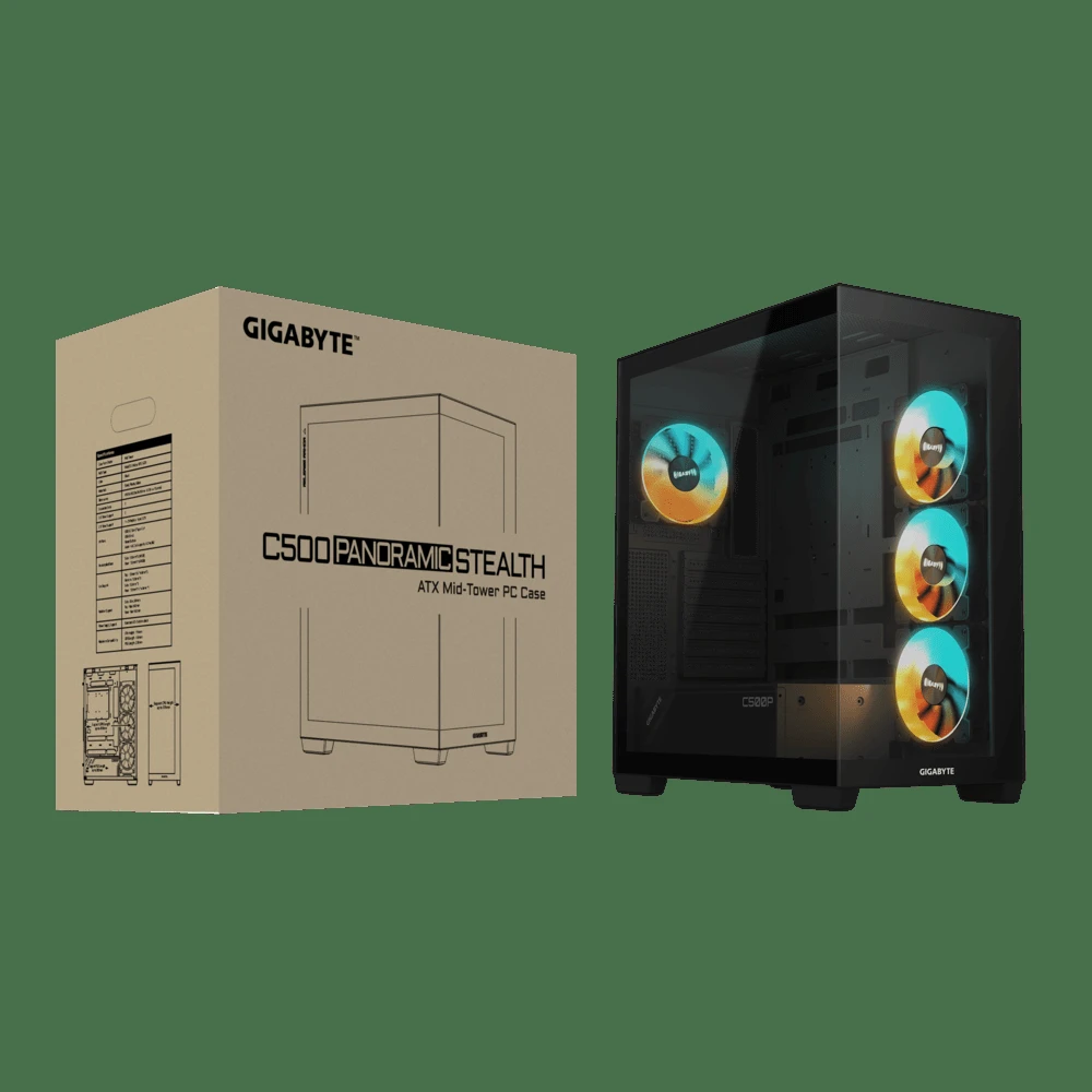 BOITIER GIGABYTE C500 PANORAMIQUE STEALTH – Image 6