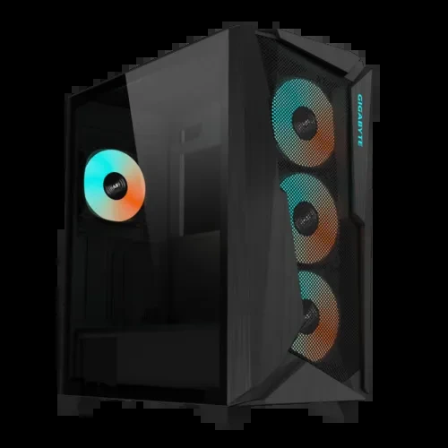 Boîtier Gaming Gigabyte C301 Glass V2 Black ATX ARGB USB-C