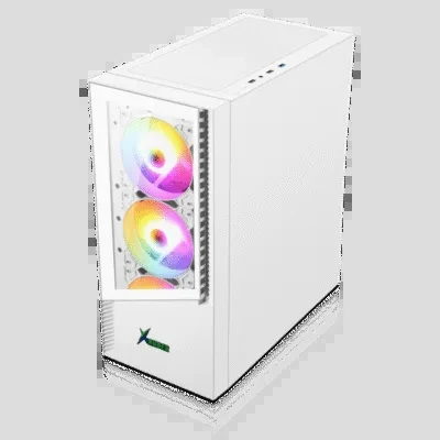 Boitier XANDER – Velox TG Blanc 4 Fans ARGB