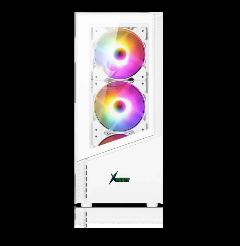 Boitier XANDER – Velox TG Blanc 4 Fans ARGB – Image 5