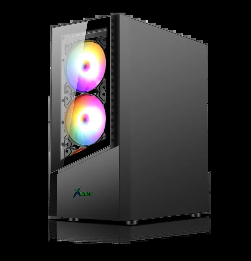 Boitier XANDER – Velox TG Noir 4 Fans ARGB – Image 3
