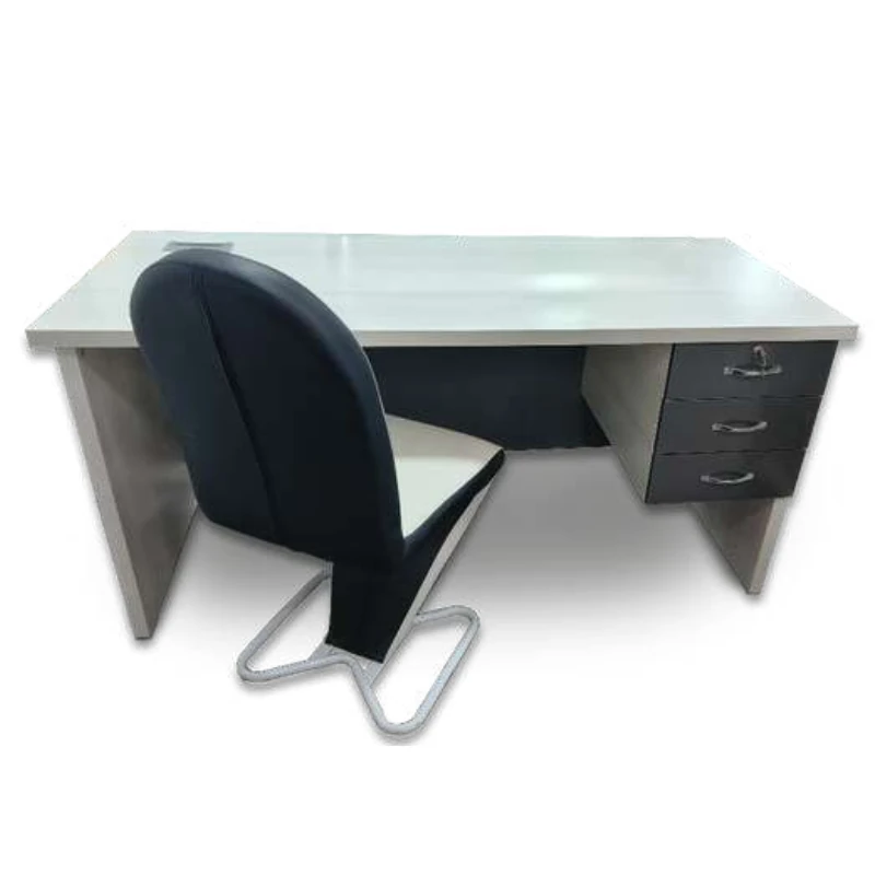 Bureau K082-1600T – 1,60 m avec 3 Tiroirs – Image 4