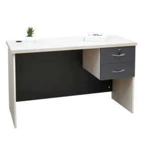 Bureau ODESK K082-1200T – 1,20 m avec 2 Tiroirs
