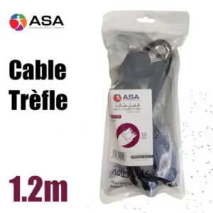 CABLE ALIMENTATION ASA TREFLE 1.2M – C12 LP2K