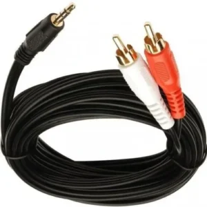 CABLE AUDIO JACK M / 2RCA MALE 15M.