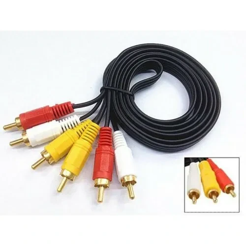 CABLE AV 3RCA M/M 10 M .