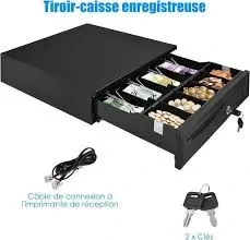 CAISSE ENREGISTREUSE 5 PIECES ET 5  EMPLACEMENTS