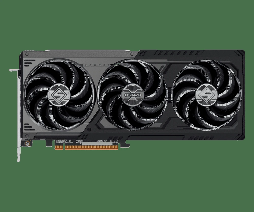 CARTE GRAPHIQUE ASROCK AMD RADEON ™ RX 9070 XT STEEL LEGEND DARK 16GB – Image 2