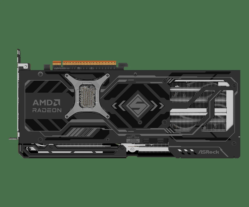 CARTE GRAPHIQUE ASROCK AMD RADEON ™ RX 9070 XT STEEL LEGEND DARK 16GB – Image 6