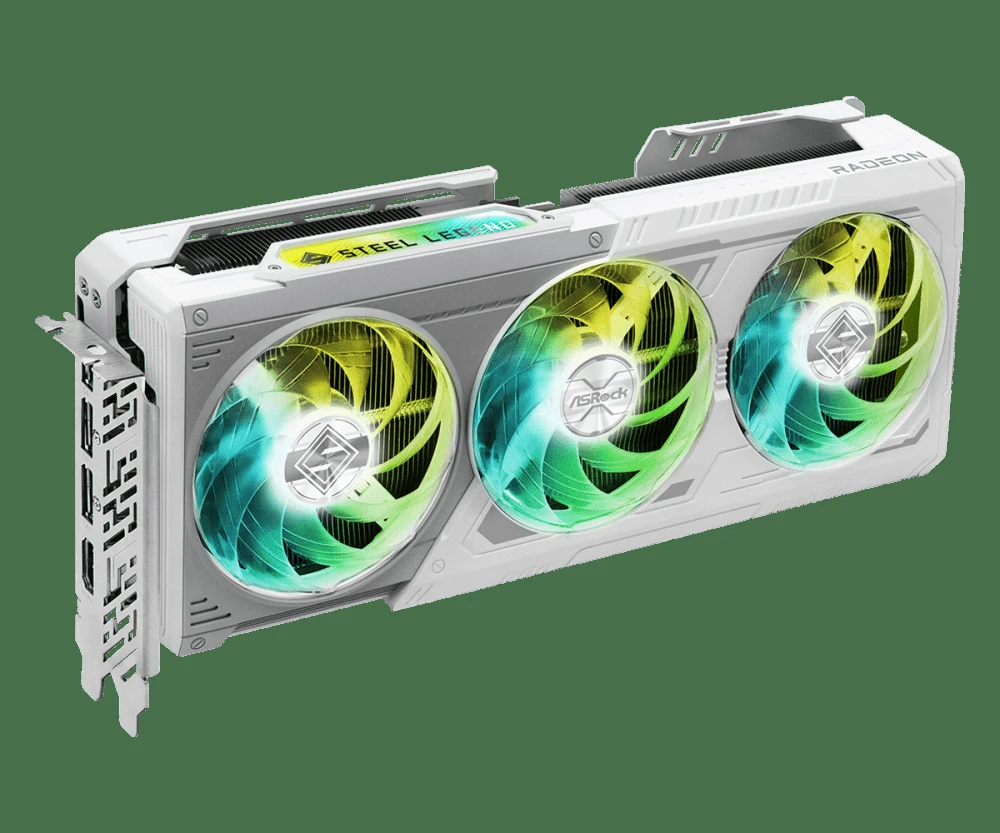 CARTE GRAPHIQUE ASROCK AMD RADEON ™ RX 9070 XT STEEL LENGEND 16GB – Image 3