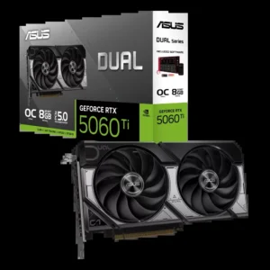 CARTE GRAPHIQUE ASUS DUAL RTX5060TI 08GB GDDR7 OC EDITION