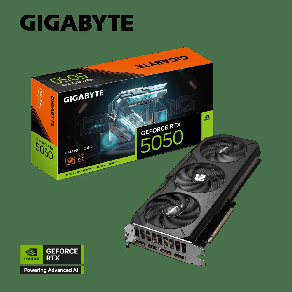 CARTE GRAPHIQUE GeForce RTX™ 5050 GAMING OC 8G
