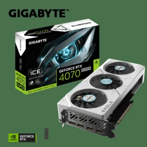 CARTE GRAPHIQUE GIGABYTE GeForce RTX™ 4070 SUPER EAGLE OC ICE 12G