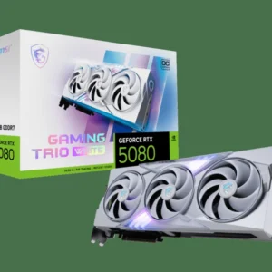 CARTE GRAPHIQUE MSI GeForce RTX™ 5080 16G GAMING TRIO OC WHITE