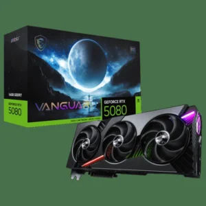 CARTE GRAPHIQUE MSI GeForce RTX™ 5080 16G VANGUARD SOC