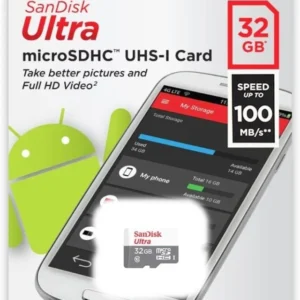 CARTE MEMOIRE MICRO SD SANDISK ULTRA 32GB 100MB/S