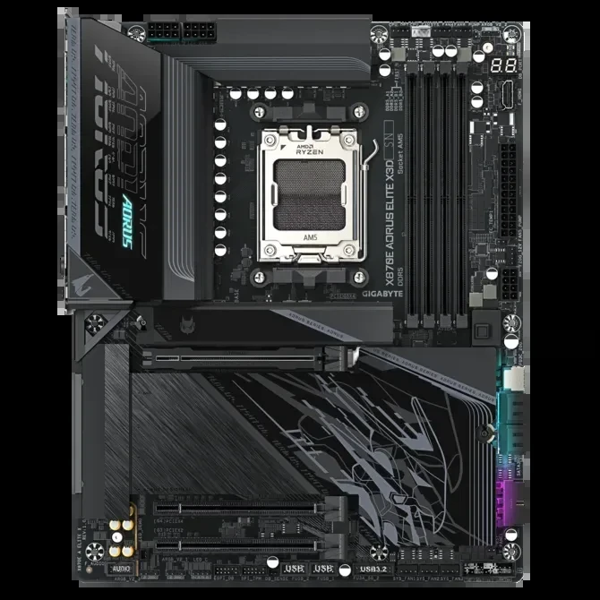 CARTE MERE AORUS X870E ELITE X3D – Image 2