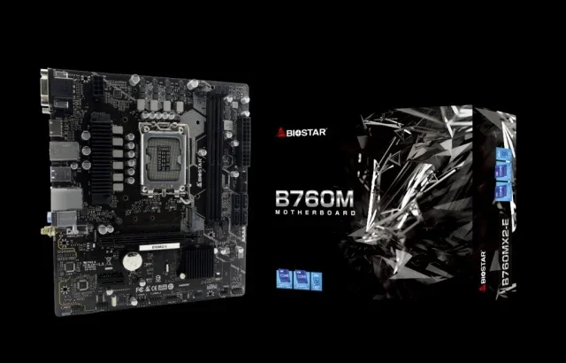 CARTE MERE BIOSTAR B760 MX DDR5 (EN VENTE EN CONFIG)