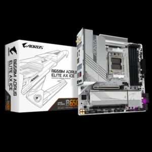 CARTE MERE GIGABYTE B650M AORUS ELITE AX ICE (EN VENTE EN CONFIG)