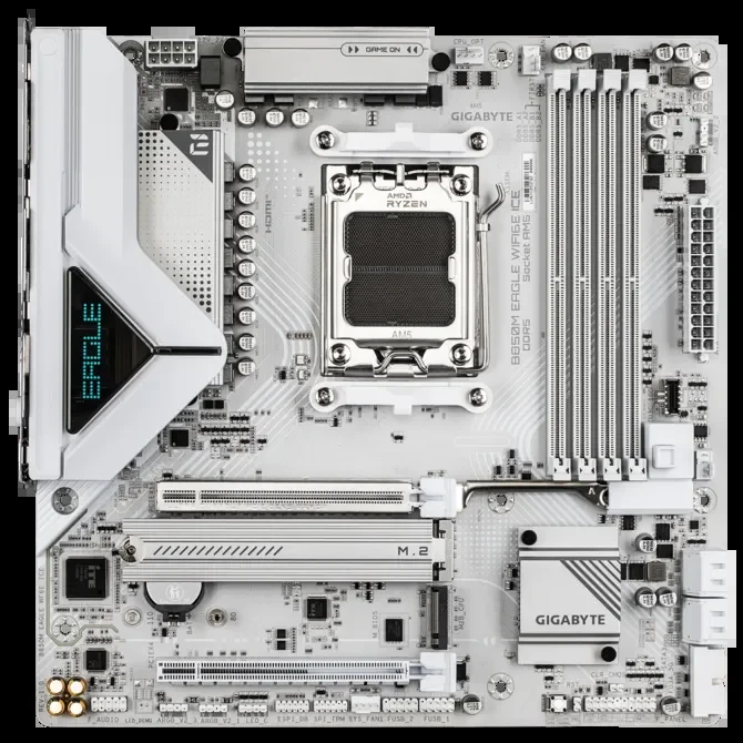 CARTE MERE GIGABYTE B850M EAGLE WIFI6E ICE – Image 2